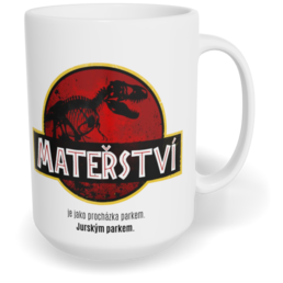 Hrnek klasický velký s vlastním potiskem - Mateřství