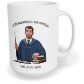 Hrnek klasický velký s vlastním potiskem - Učitel z Bradavic