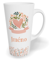 Fotohrnček latte veľký - originálny darček - Valentýn