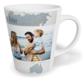 Hrnek Latte malý s vlastním potiskem - Travel