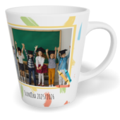 Hrnek Latte malý s vlastním potiskem - Škola