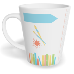 Hrnek Latte malý s vlastním potiskem - Škola