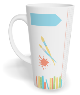 Fotohrnček latte veľký - originálny darček - Škola