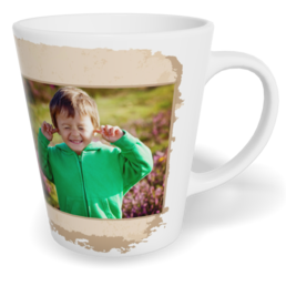 Fotohrnček latte malý - originálny darček - Struktura