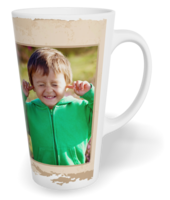 Fotohrnček latte veľký - originálny darček - Struktura