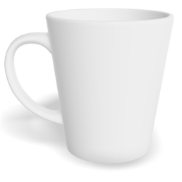 Hrnek Latte malý s vlastním potiskem - Prázdný