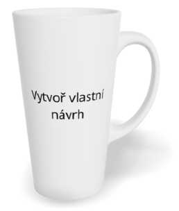 Hrnek latte velký s vlastním potiskem - Prázdný