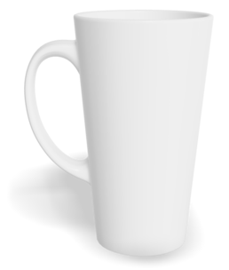 Fotohrnček latte veľký - originálny darček - Prázdný