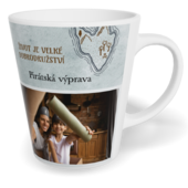 Hrnek Latte malý s vlastním potiskem - Piráti