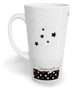 Fotohrnček latte veľký - originálny darček - Photographer