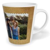 Hrnek Latte malý s vlastním potiskem - Oldpaper