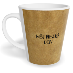 Hrnek Latte malý s vlastním potiskem - Oldpaper