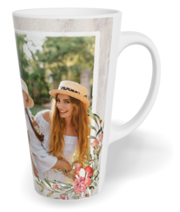 Hrnek latte velký s vlastním potiskem - Maminka