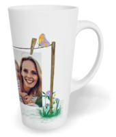 Fotohrnček latte veľký - originálny darček - Kolíčky