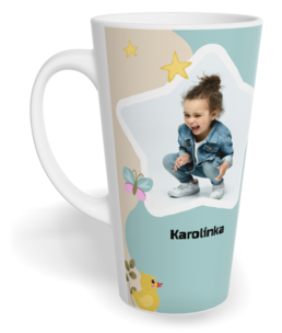 Fotohrnček latte veľký - originálny darček - Dětský