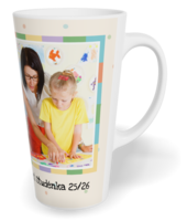 Fotohrnček latte veľký - originálny darček - Color windows