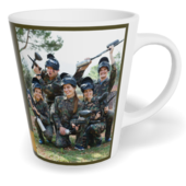 Fotohrnček latte malý - originálny darček - Army