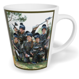 Fotohrnček latte malý - originálny darček - Army