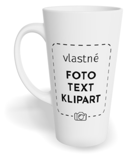 Fotohrnček latte veľký - originálny darček - Prázdný