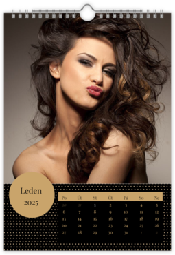 Fotokalendář nástěnný na výšku - Elegance