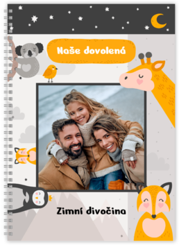 Fotokniha - Kroužková | Tiskarik.cz - Scandi zvířata