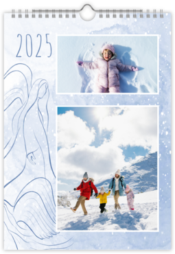 Fotokalendář nástěnný na výšku - Andělský