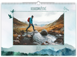 Fotokalendář nástěnný na šířku - Hory