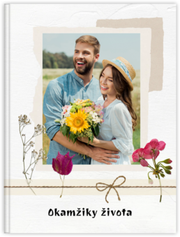 Fotokniha s pevnou vazbou – originální dárek! - Dry flowers