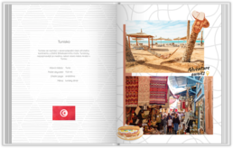 Fotokniha s pevnou vazbou – originální dárek! - Tunisko