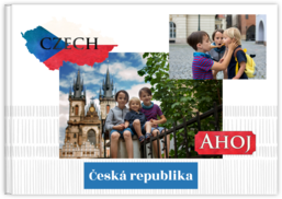 Fotokniha na šířku s pevnou vazbou a kvalitním papírem - Česká republika