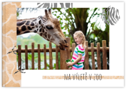 Fotokniha na šířku s pevnou vazbou a kvalitním papírem - Zoo