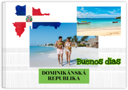 Fotokniha na šířku s pevnou vazbou a kvalitním papírem - Dominikánská republika