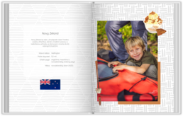 Fotokniha s pevnou vazbou – originální dárek! - Nový Zéland
