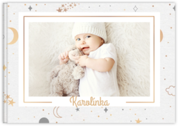 Fotokniha na šířku s pevnou vazbou a kvalitním papírem - Sweet Baby