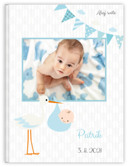 Fotokniha s pevnou vazbou – originální dárek! - Baby boy