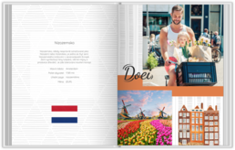 Fotokniha s pevnou vazbou – originální dárek! - Nizozemsko