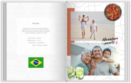 Fotokniha s pevnou vazbou – originální dárek! - Brazílie