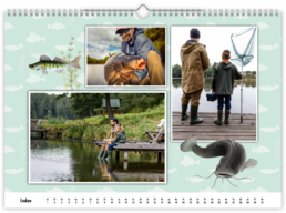 Fotokalendář exklusiv na šířku - Rybář