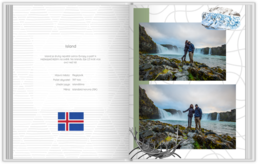 Fotokniha s pevnou vazbou – originální dárek! - Island