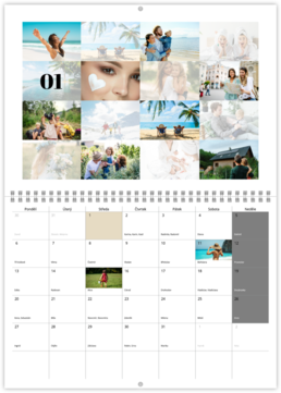 Nástěnný plánovací fotokalendář - Season 