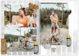 Fotokniha - Kroužková | Tiskarik.cz - Camping color