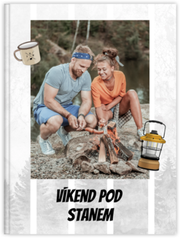 Fotokniha s pevnou vazbou – originální dárek! - Camping color