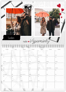 Nástěnný plánovací fotokalendář - Photographer
