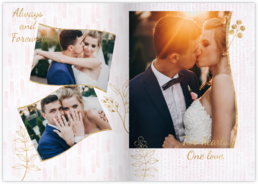 Fotosešit z vlastních fotek| Tiskarik.cz - Wedding Pink