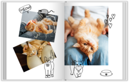 Fotokniha s pevnou vazbou – originální dárek! - Cat