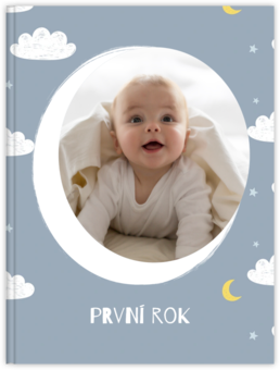 Fotokniha s pevnou vazbou – originální dárek! - Modrý baby