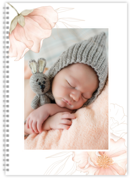 Fotokniha - Kroužková | Tiskarik.cz - Baby Flower