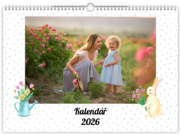 Fotokalendár exkluzív nástenný mesačný na šírku - Spring
