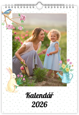 Fotokalendář nástěnný na výšku - Spring