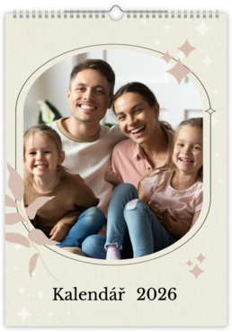 Fotokalendář exklusiv na výšku - Family portrait